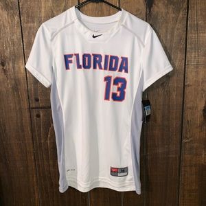 Nike | Florida #13 dri-fit softball Jersey